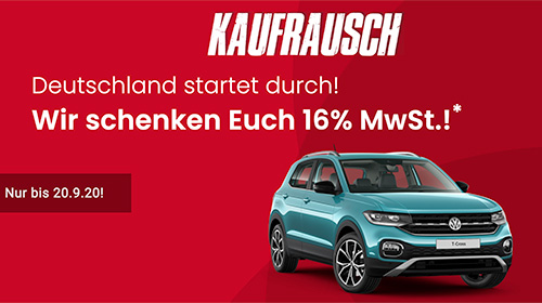 Deutschland startet durch – MwSt.-Aktion
